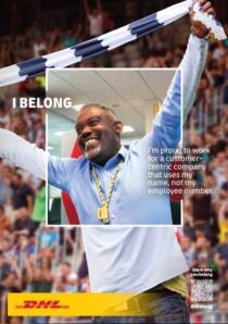 I Belong campaign poster