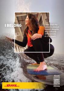 I Belong campaign poster