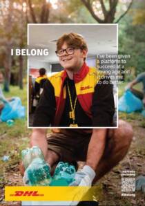 I Belong campaign poster