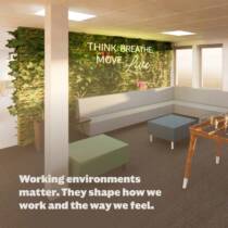 Inspiring wellbeing with workplace