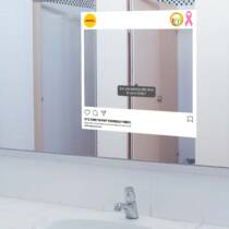 Mirror with Frame to promote early cancer detection